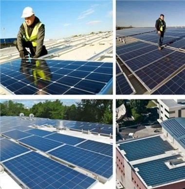 Průmyslové solární fotovoltaické systémy
